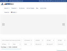 Tablet Screenshot of metrorealtypanama.com